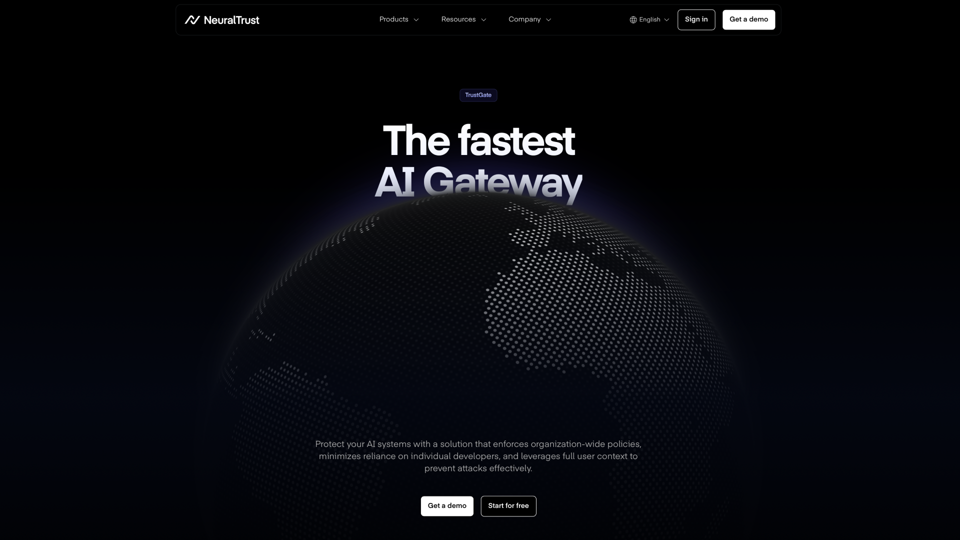 NeuralTrust screenshot