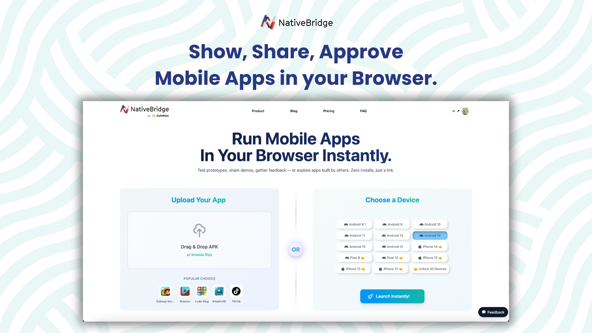 NativeBridge screenshot