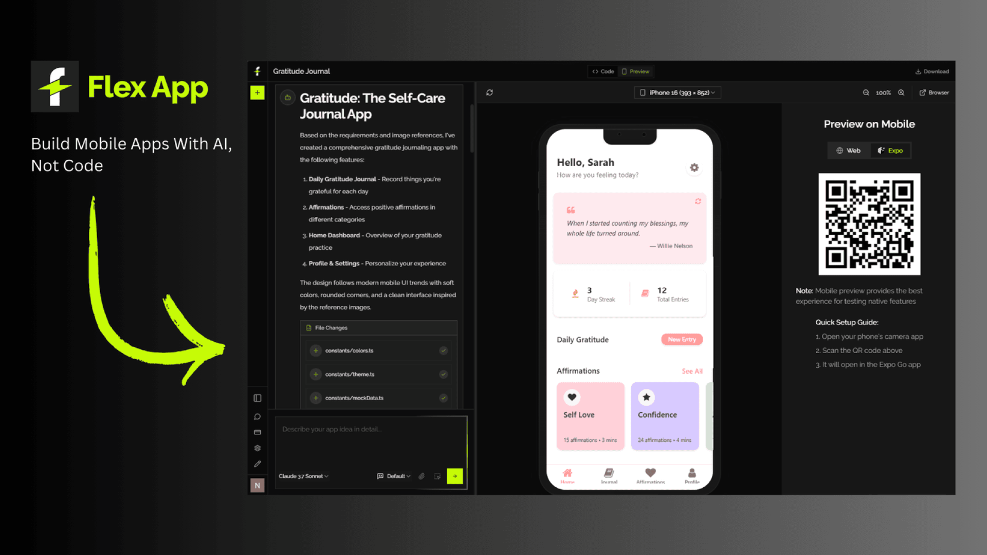 FlexApp screenshot