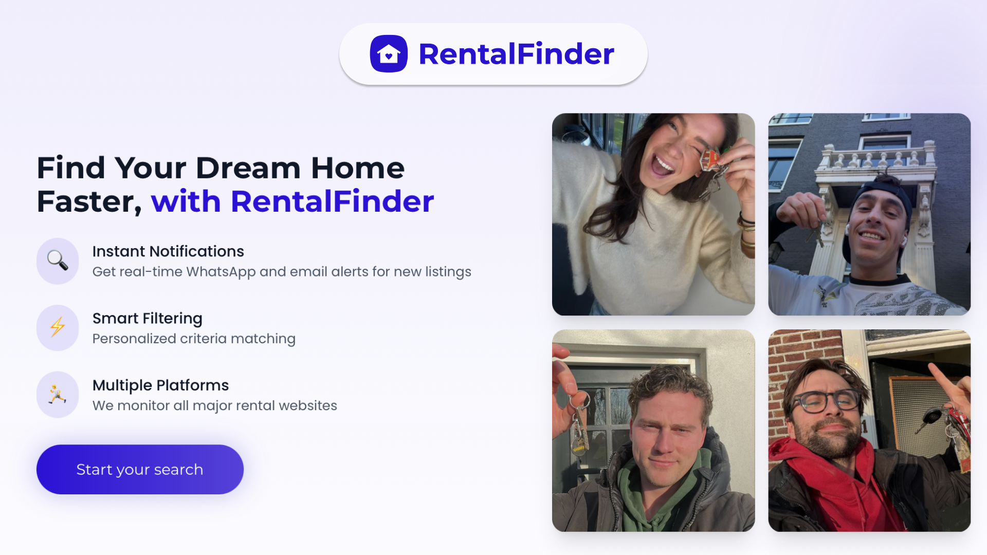 RentalFinder screenshot