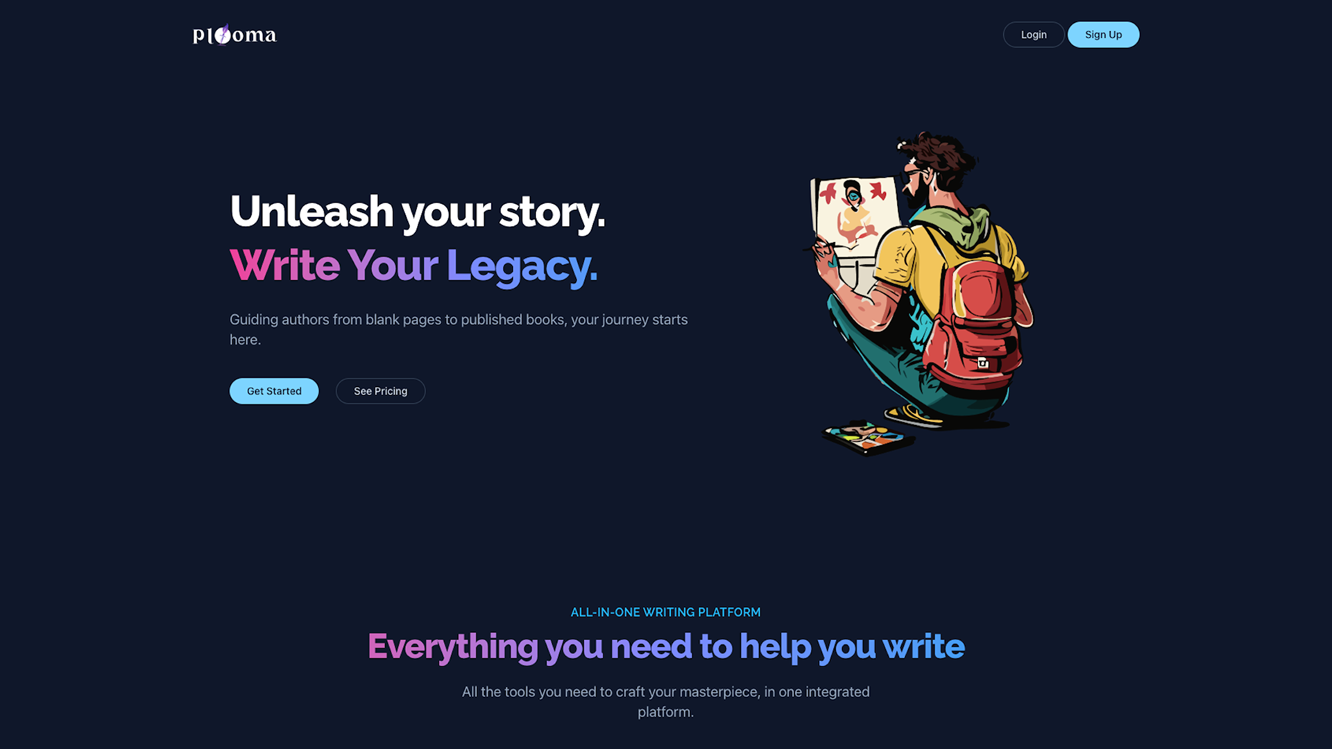 Plooma screenshot