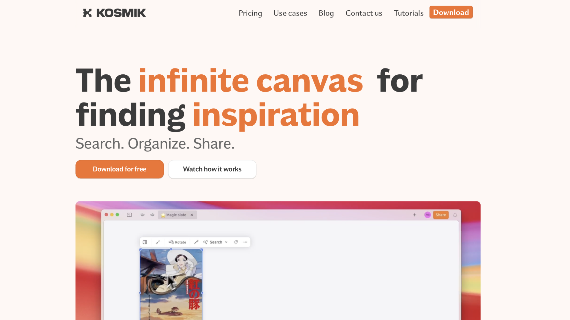 Kosmik screenshot