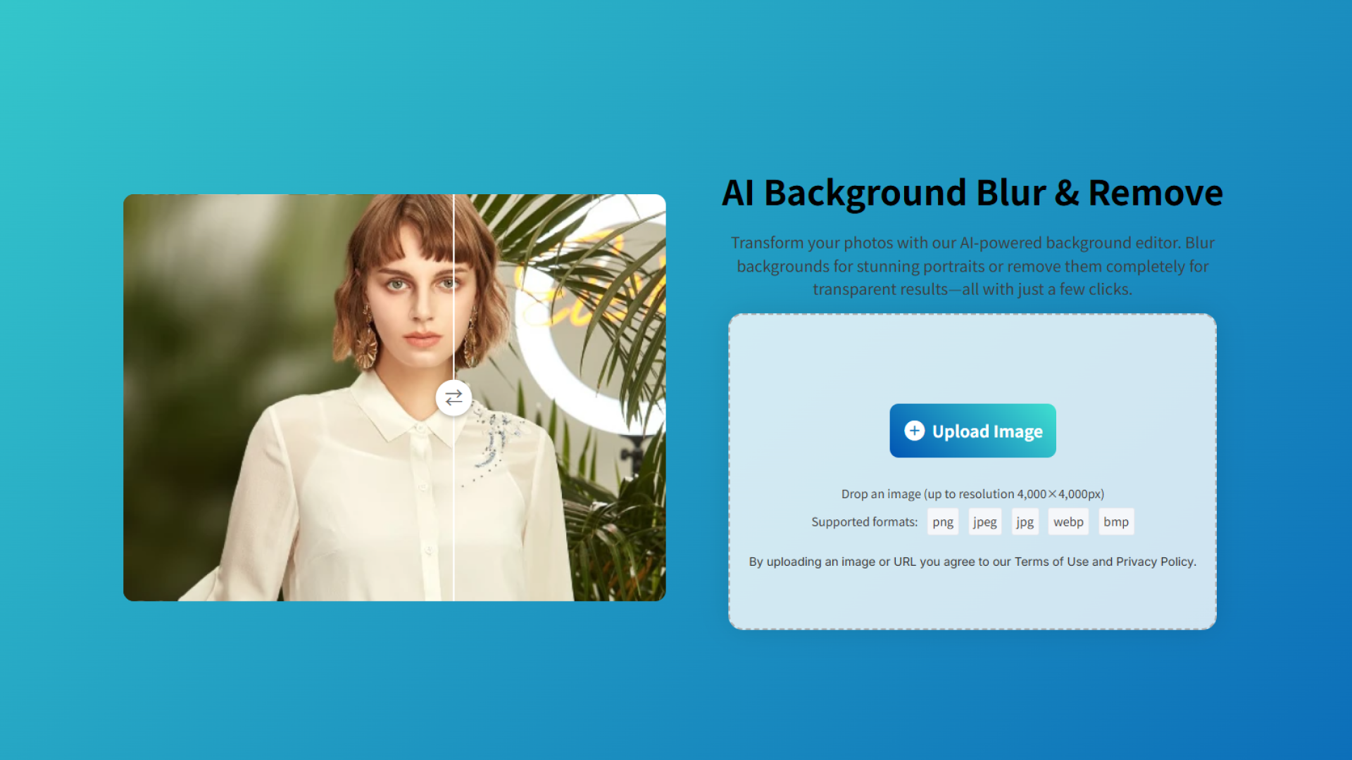 Blurbackground AI screenshot