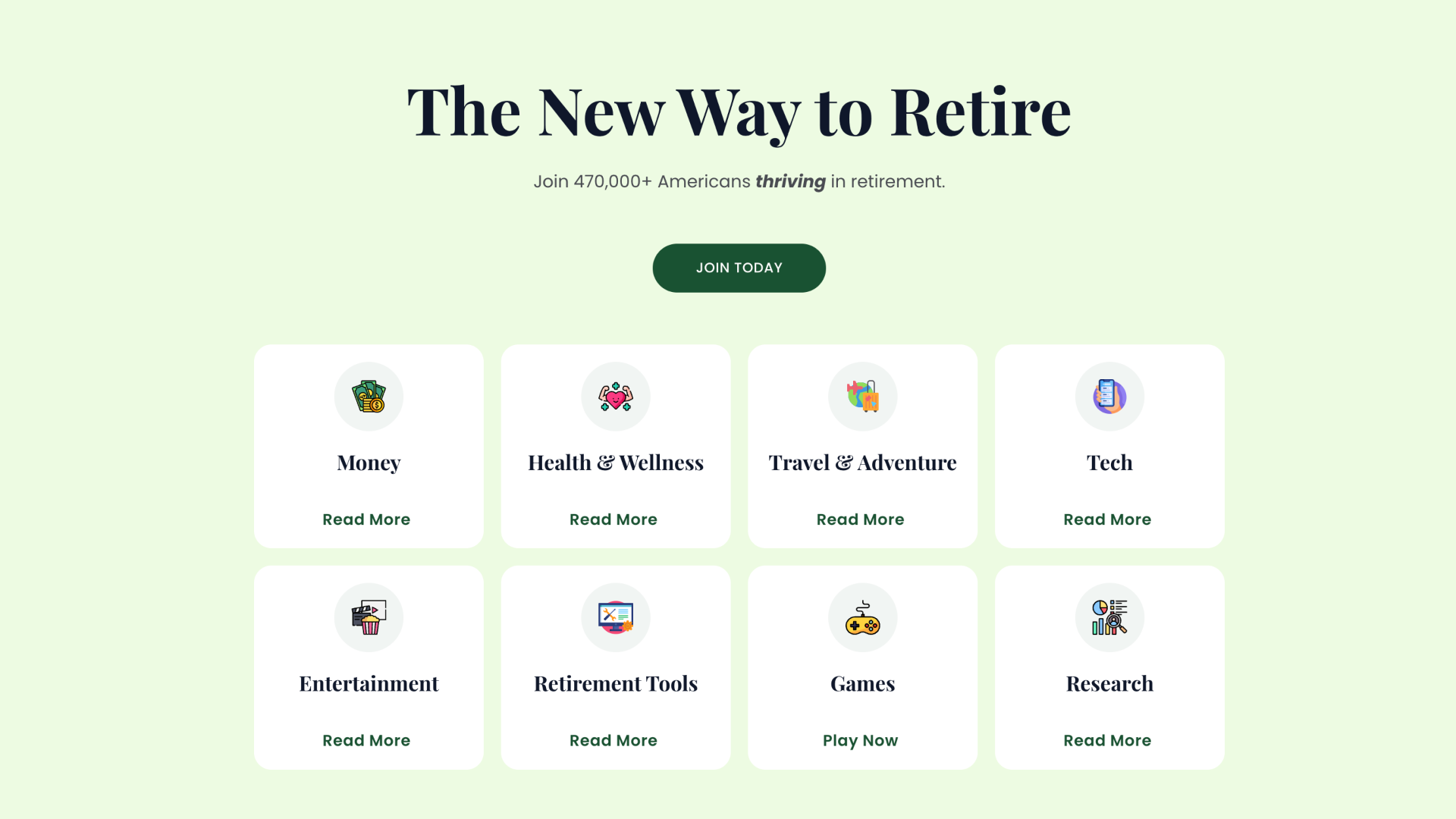 RetireHub screenshot