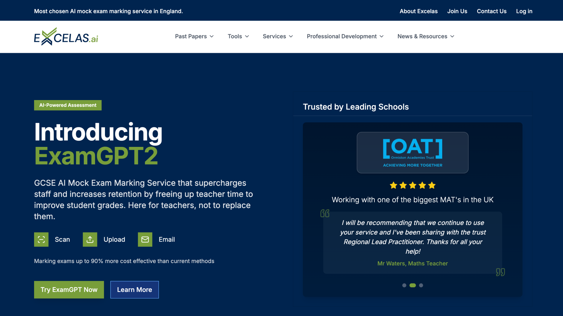 ExamGPT screenshot