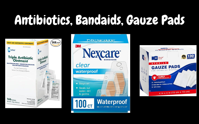 Anti-biotics and bandaids