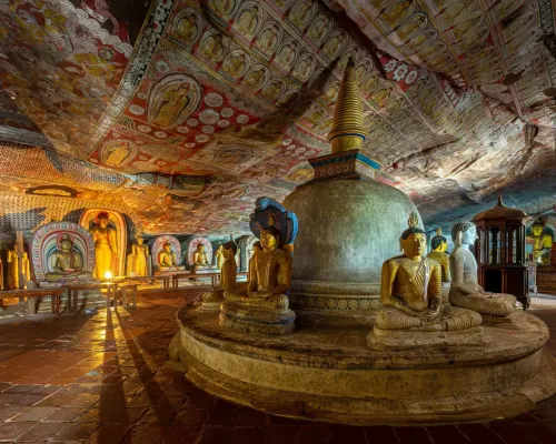Ankunft, Dambulla, dann Sigiriya