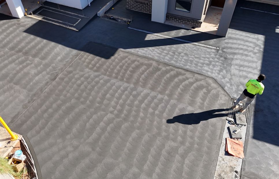 Colored Concreting Residential Project 5