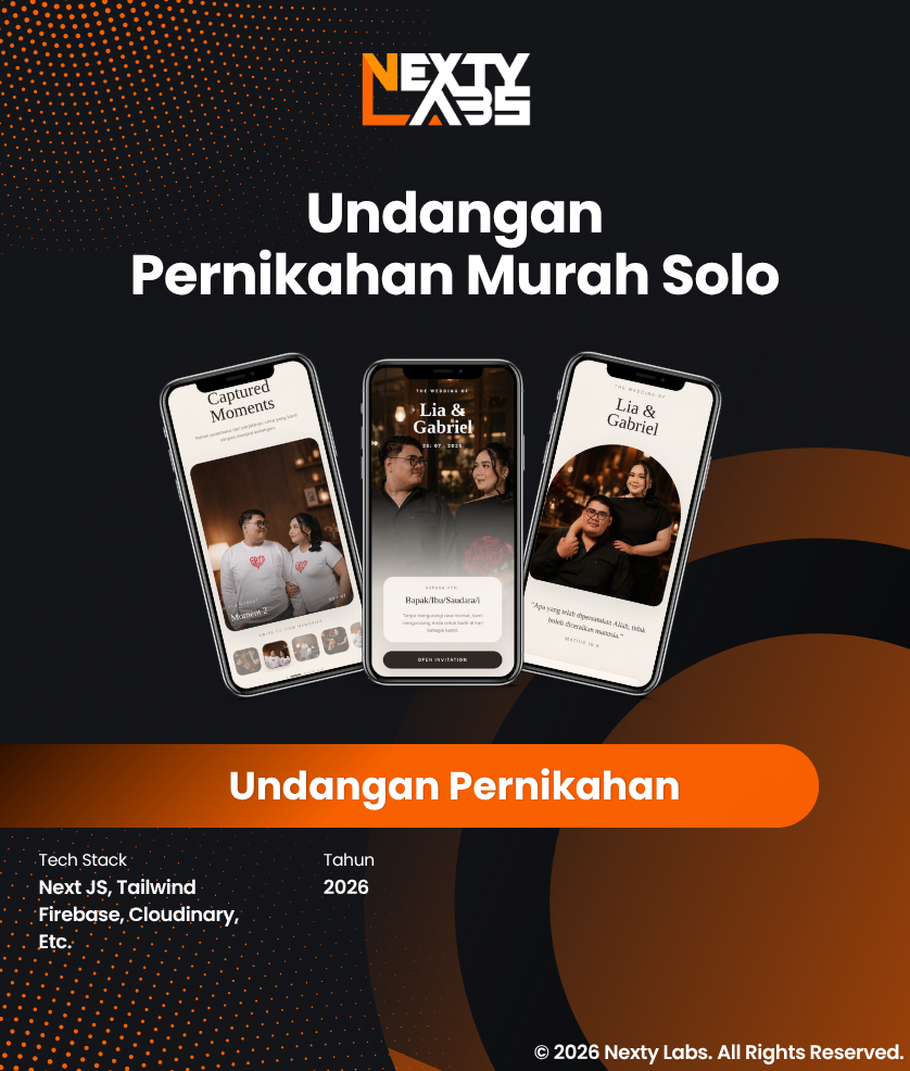 Project Undangan Pernikahan Murah Solo Nexty Labs