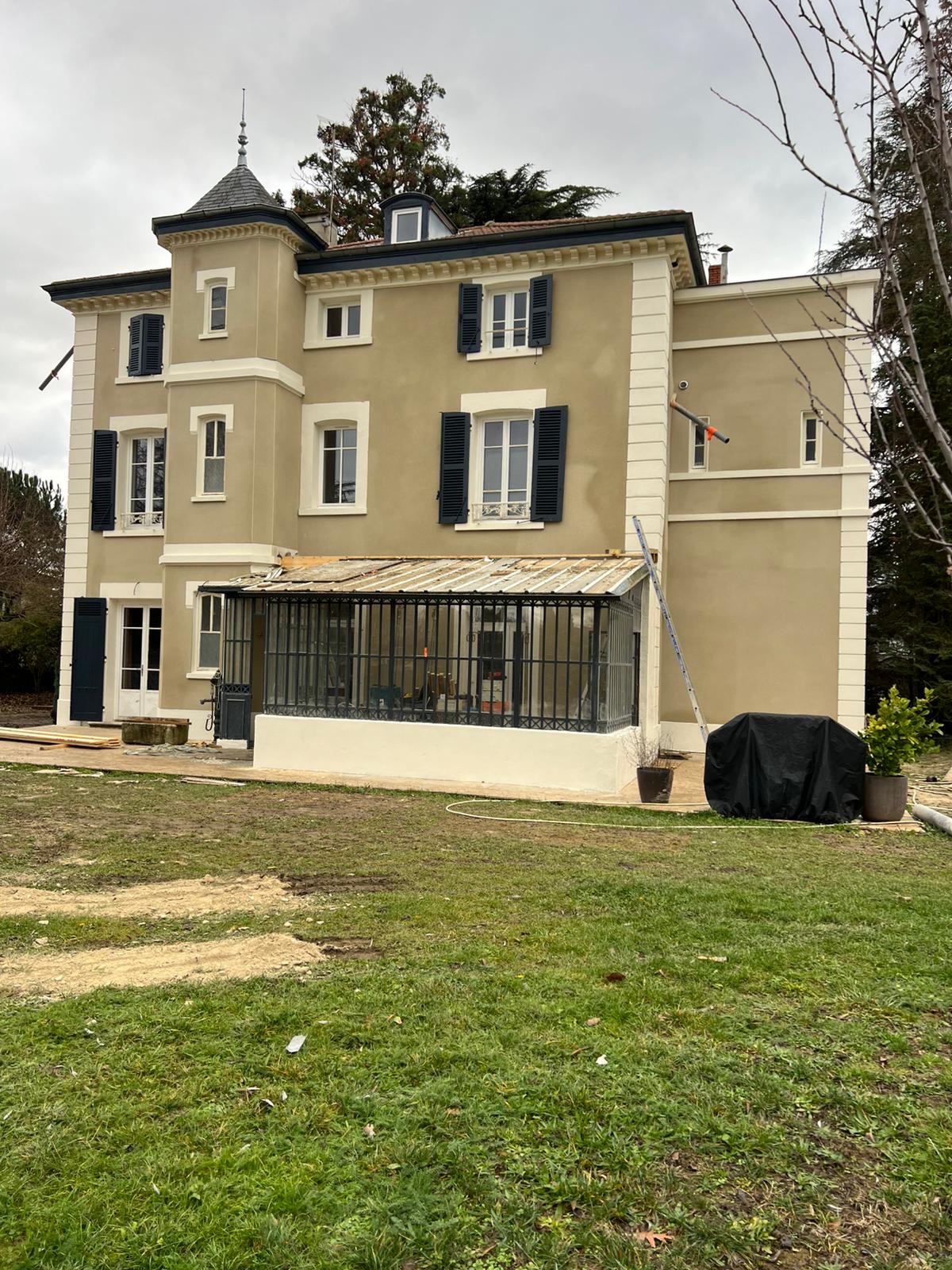 Rénovation maison en pisé