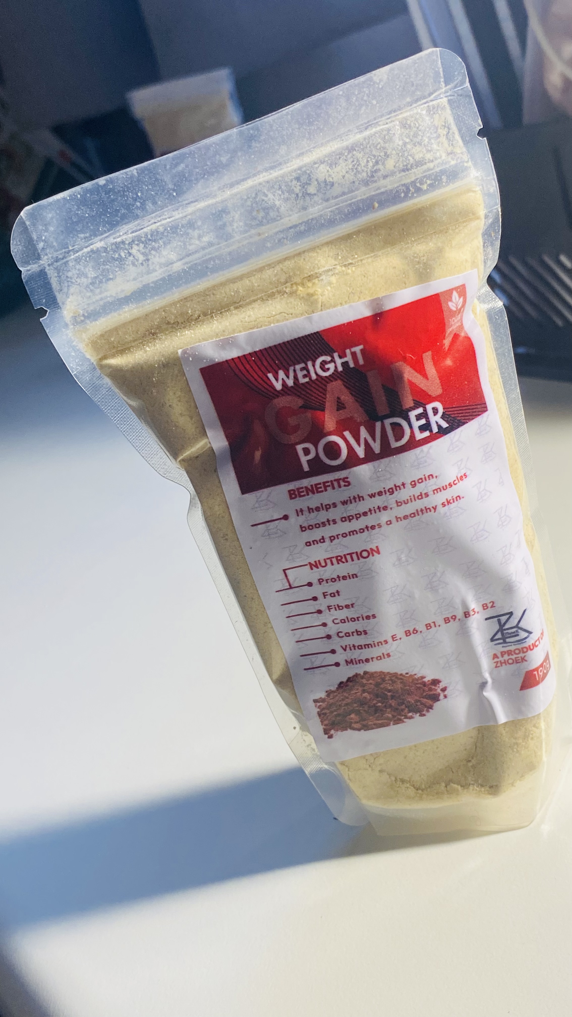 Weight gain powder