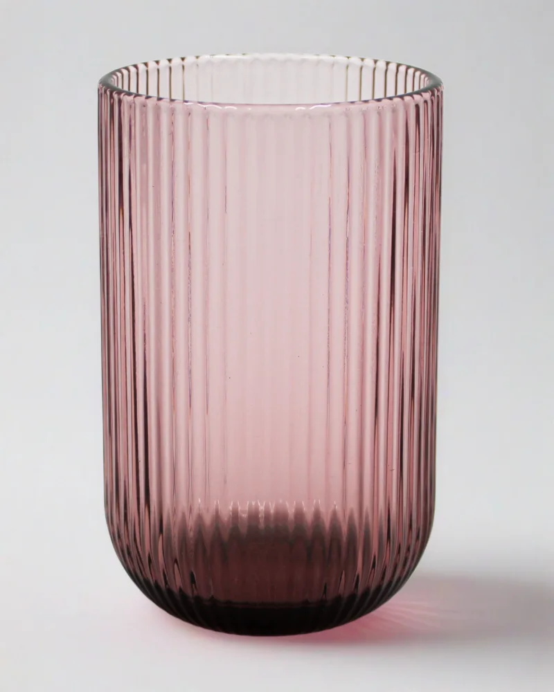 Pink Water Glass