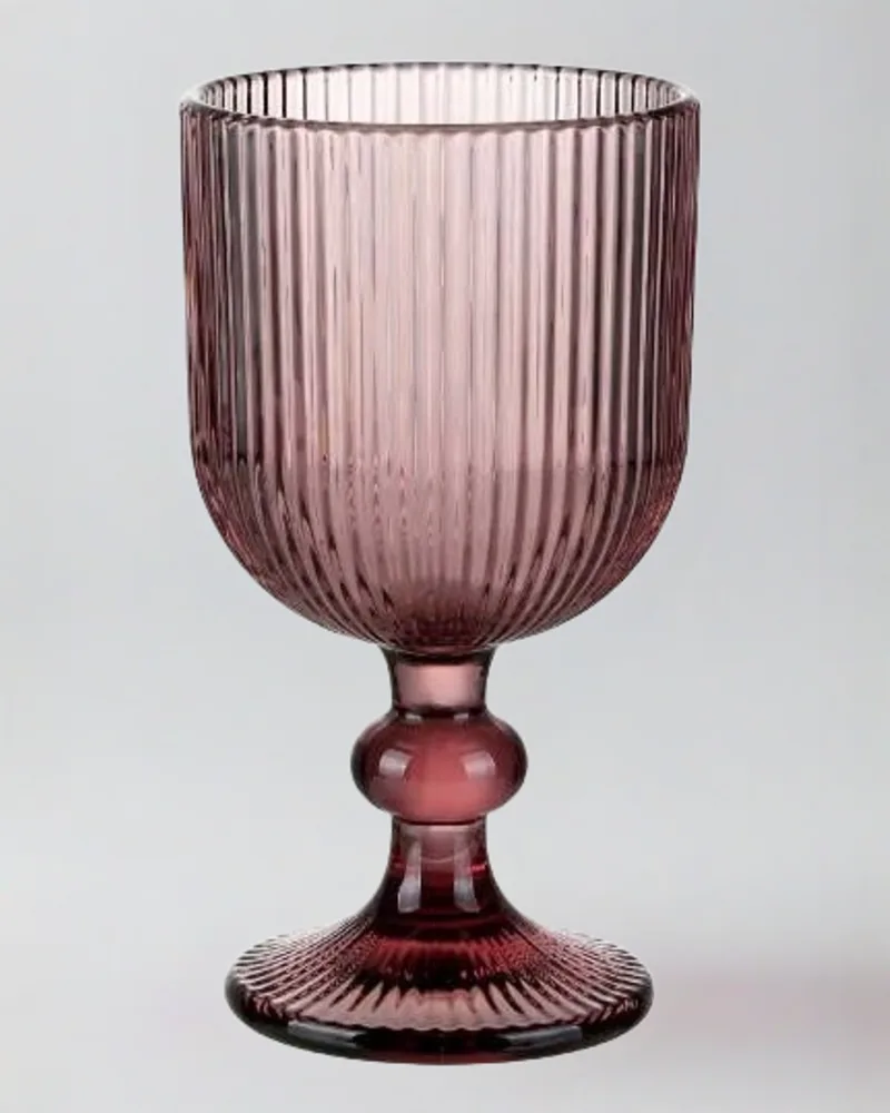 Pink Wine Glass