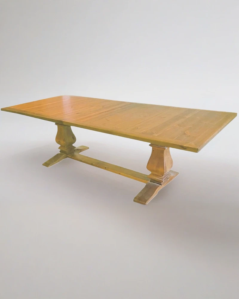 Vintage Wooden Rectangular Table