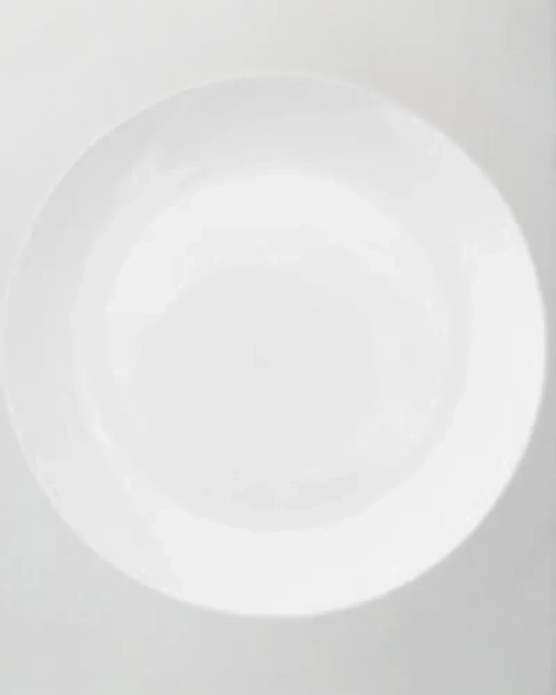 White Round Set Dessert Plate