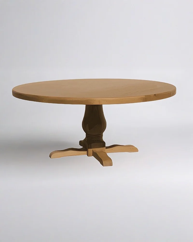 Wooden Round Table