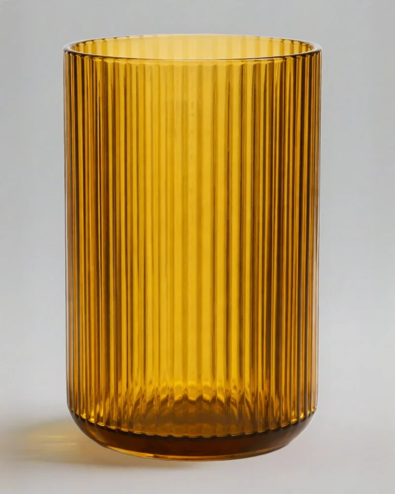 Yellow Water Glass
