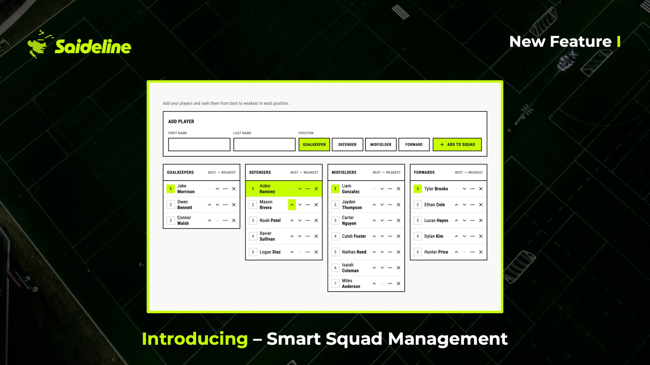 Soccer Coaching Software That Builds Your Teams for You