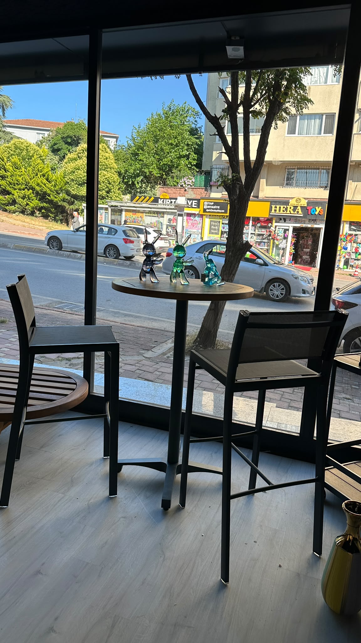 İroko Bistro Masa- Bistro Sandalye