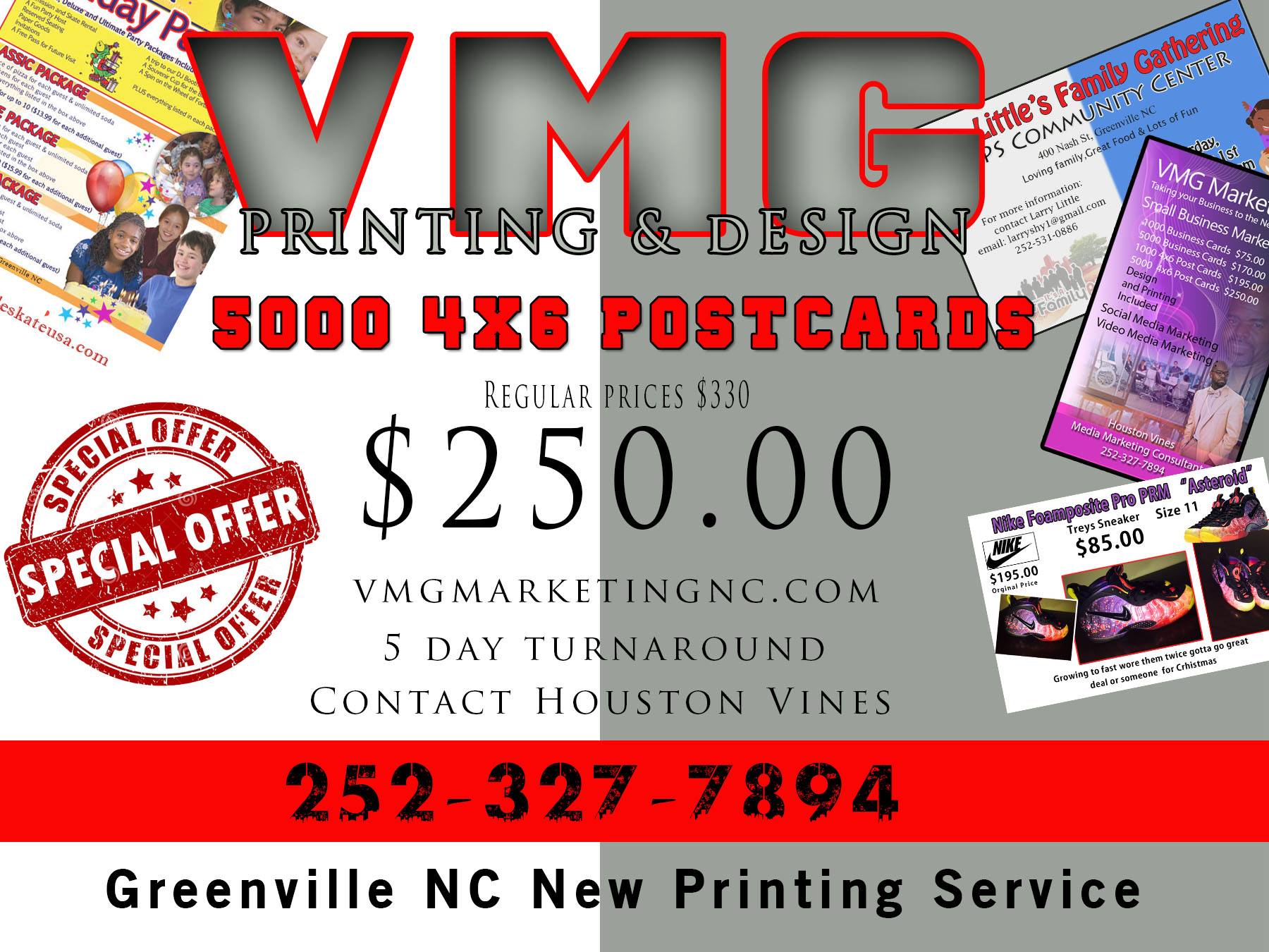 4x6 Post Card design and printing photo 4