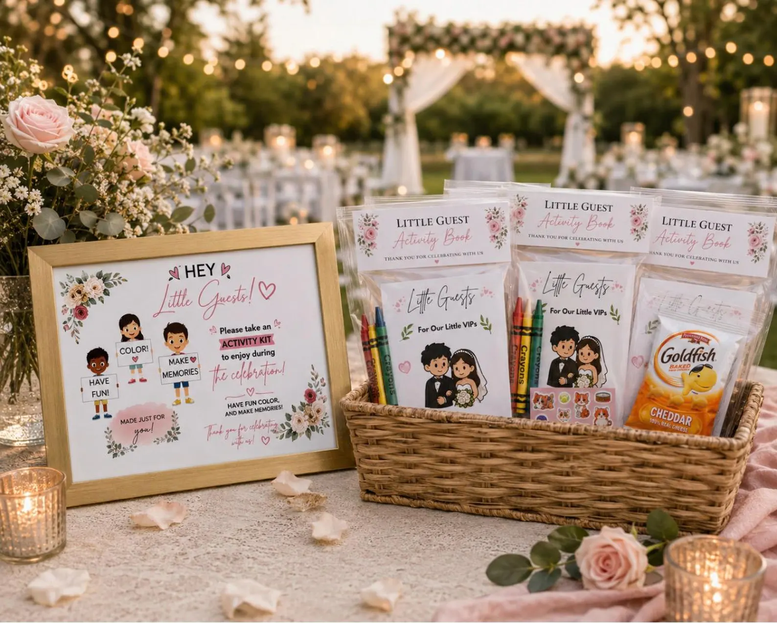 Personalized Kids Wedding Activity Kit