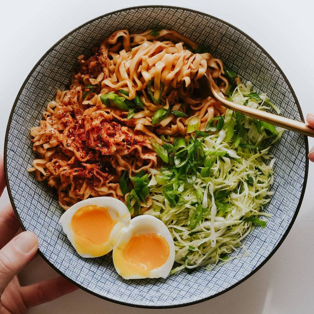 Shortcut Sesame Butter Noodles