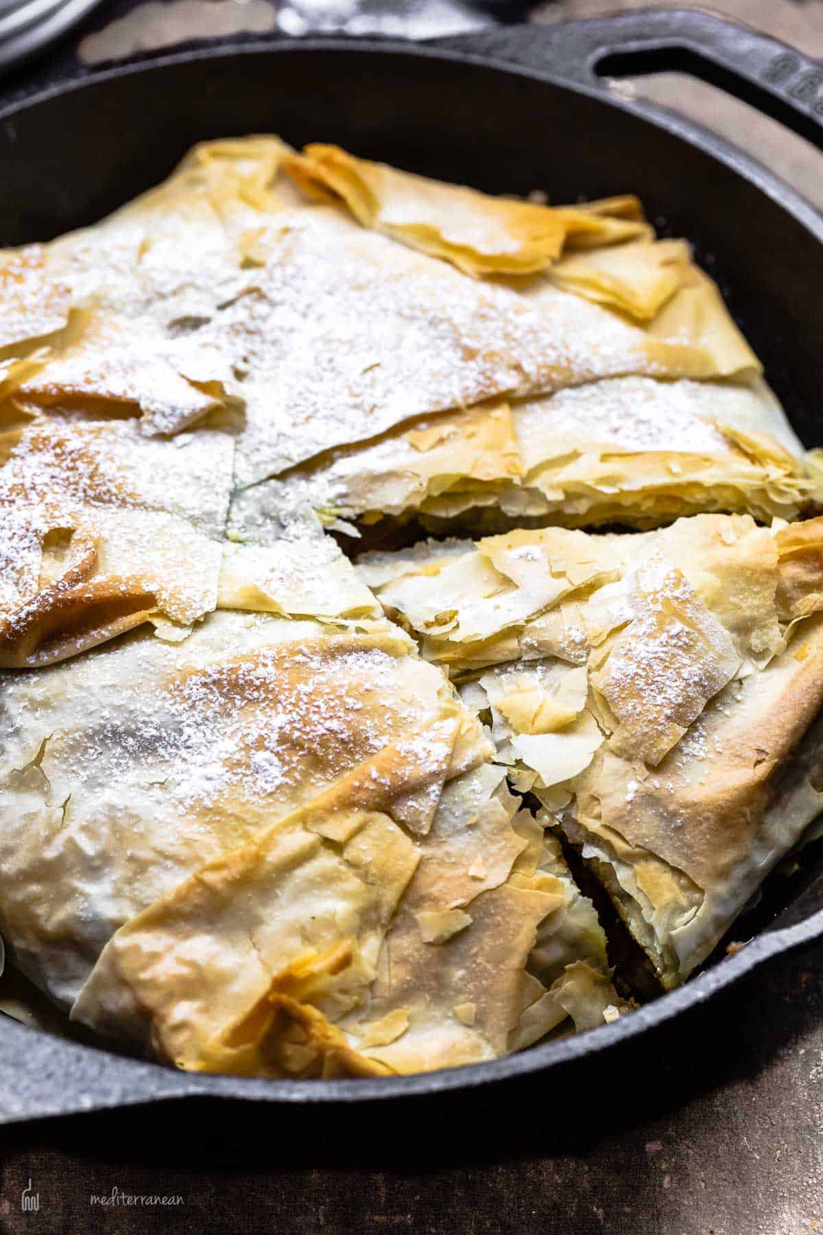 Simple Chicken Bastila Skillet