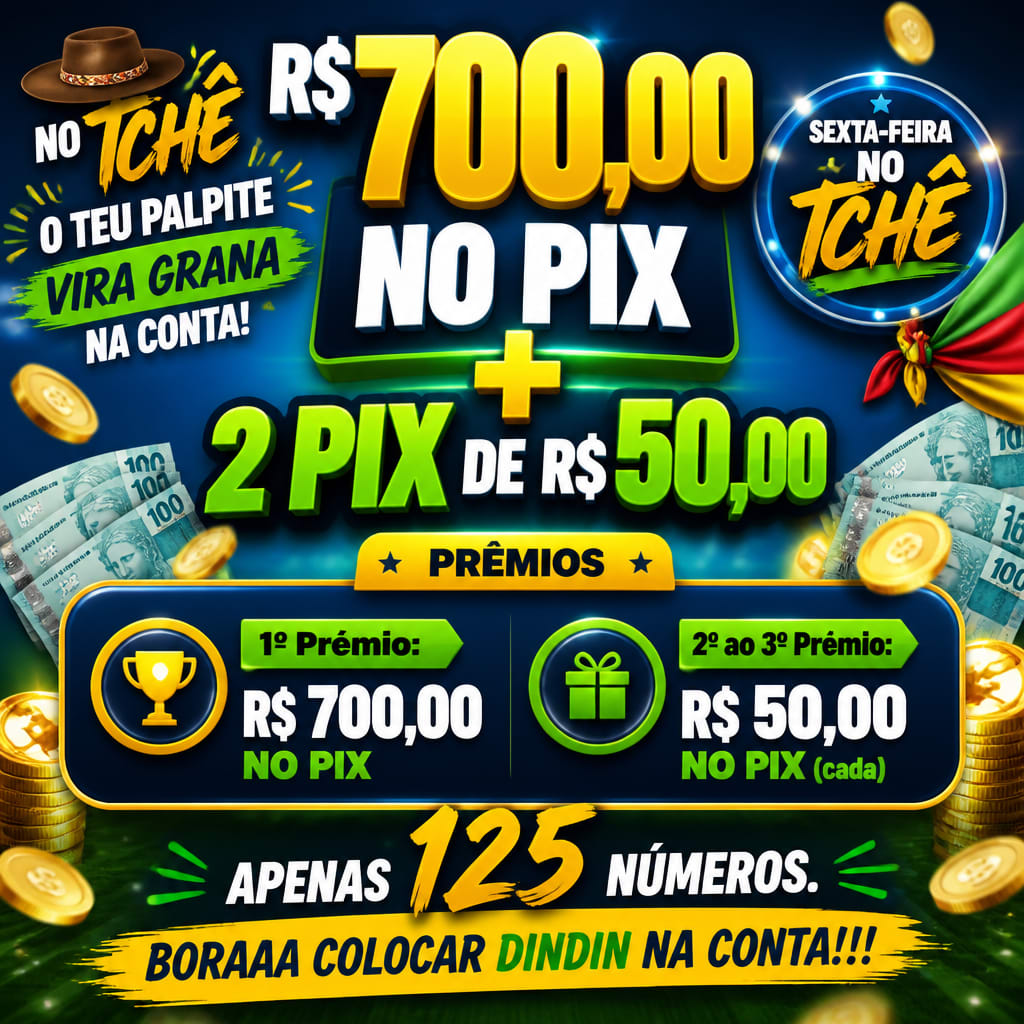 R$ 700,00 NO PIX + 2 PIX DE R$ 50,00