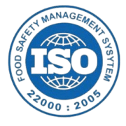 ISO 22000 certification logo