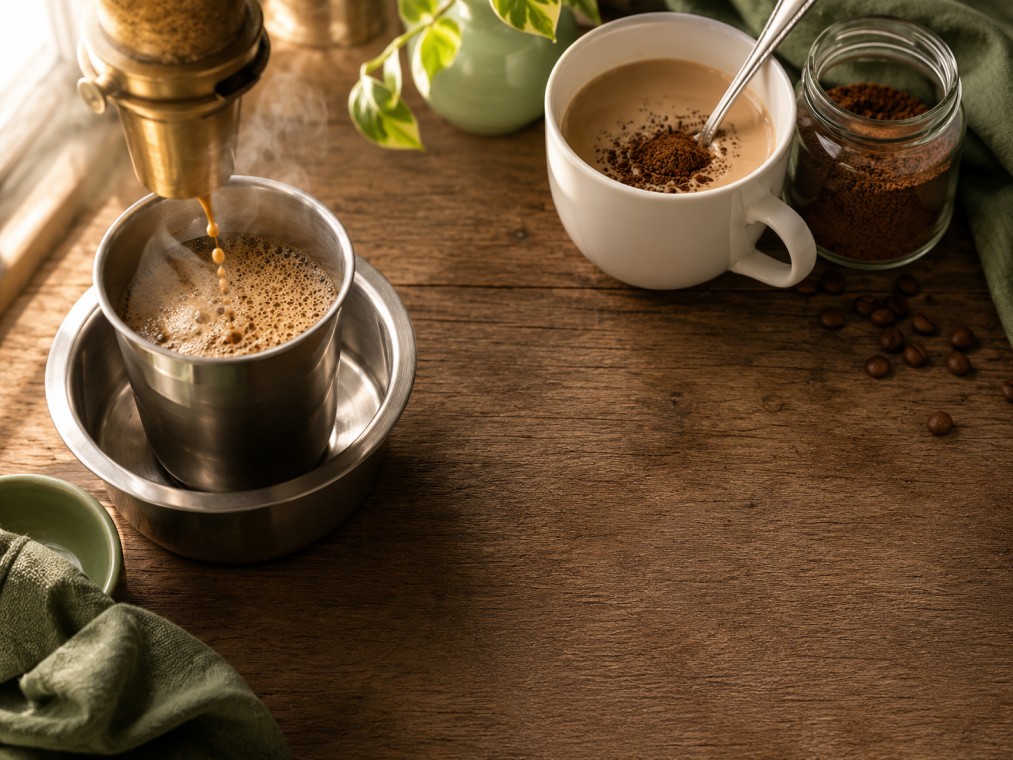 Coffee sourced from Coorg and Chikmagalur, Karnataka