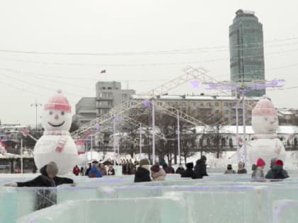 Последний день новогодних каникул уральцы предпочли провести на свежем воздухе