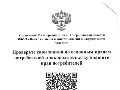 Анкетирование на знание основных прав потребителей и законодательства