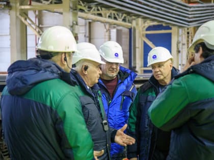 Посещение Каменск-Уральского металлургического завода