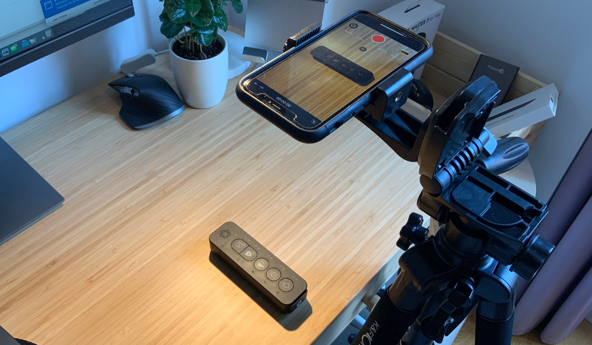 Recording a demo of the Outdoor Pad functionality