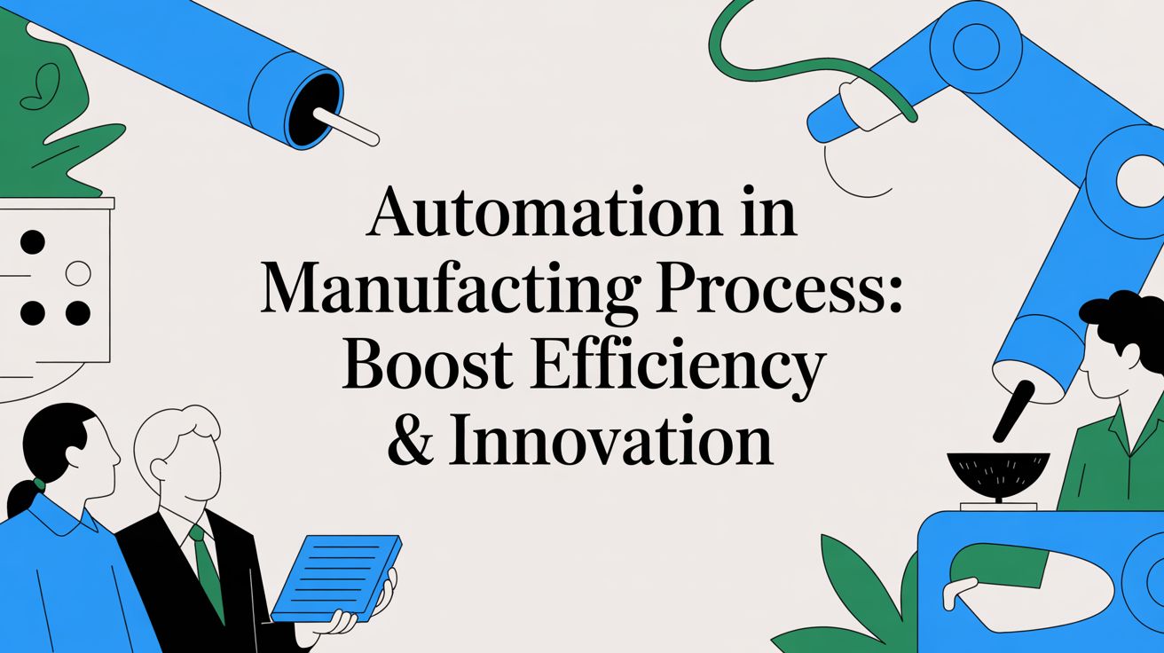 Automation in Manufacturing Process: Boost Efficiency & Innovation