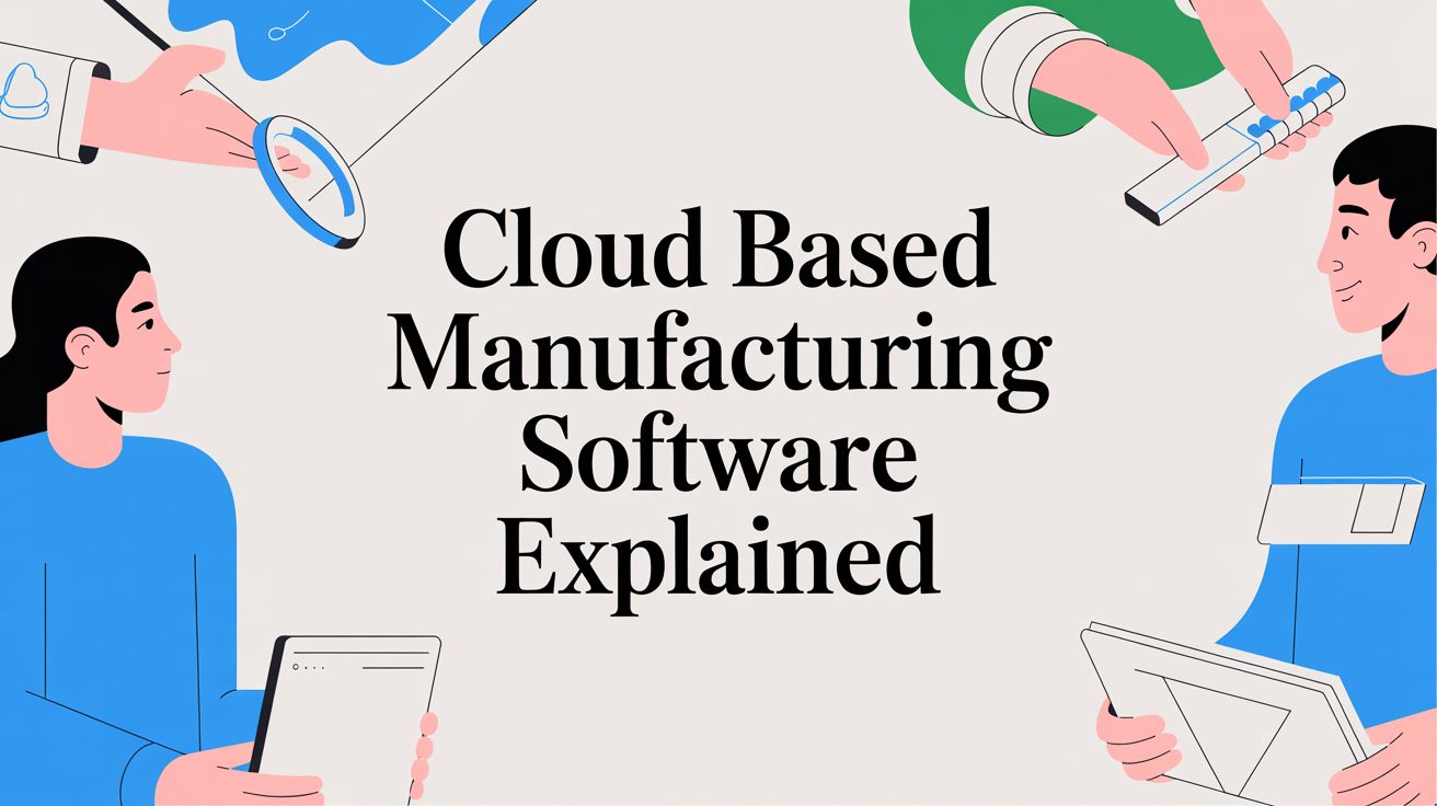 Cloud Based Manufacturing Software Explained