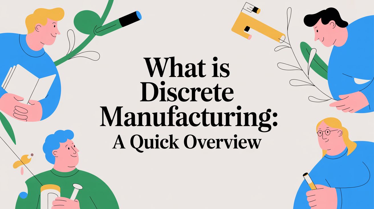 what is discrete manufacturing: a quick overview