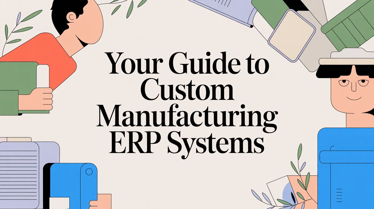 Your Guide to Custom Manufacturing ERP Systems