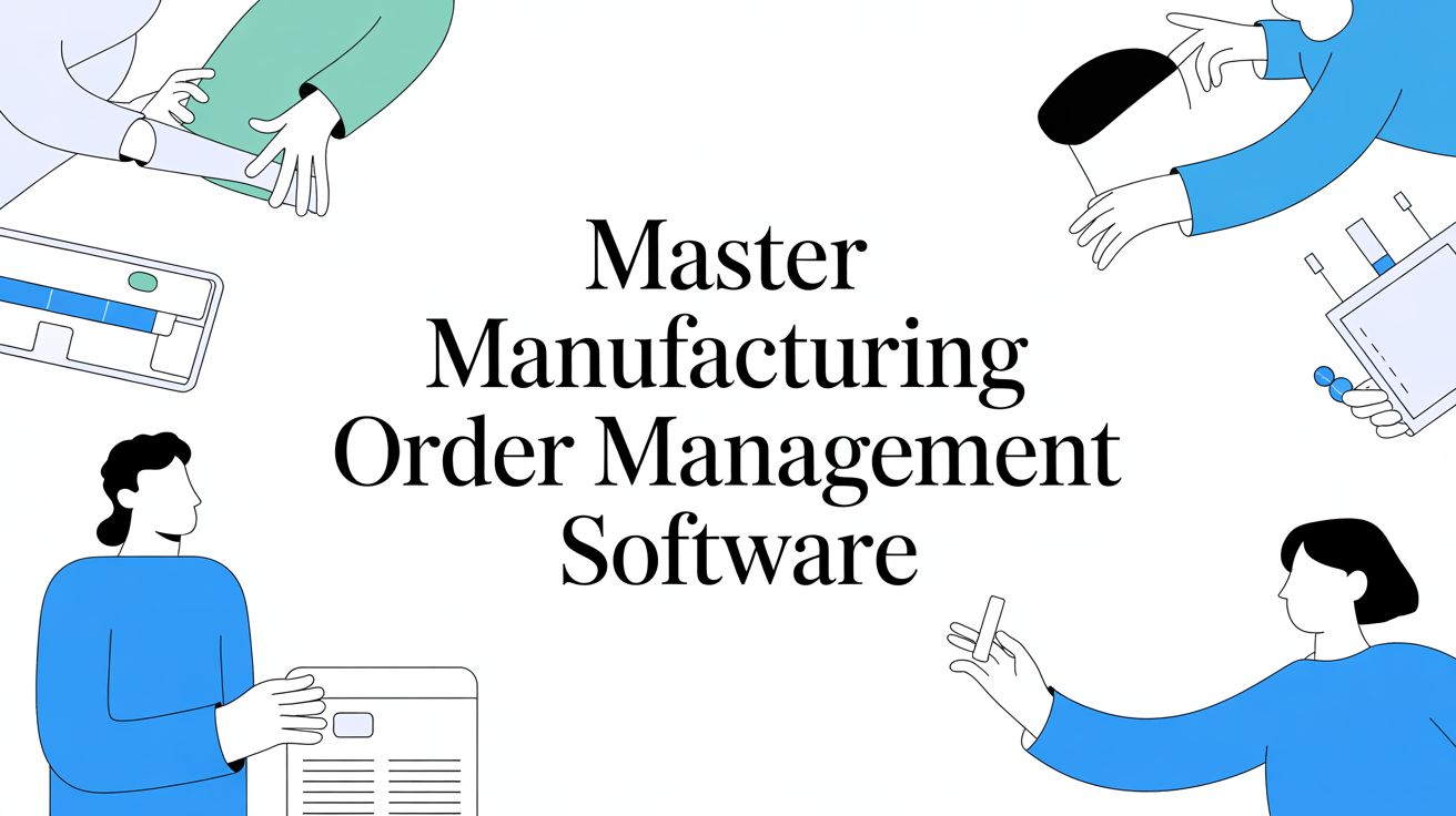 Master Manufacturing Order Management Software