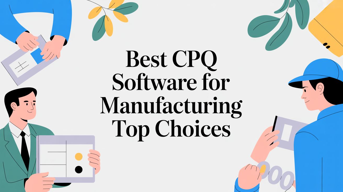 Best CPQ Software for Manufacturing Top Choices