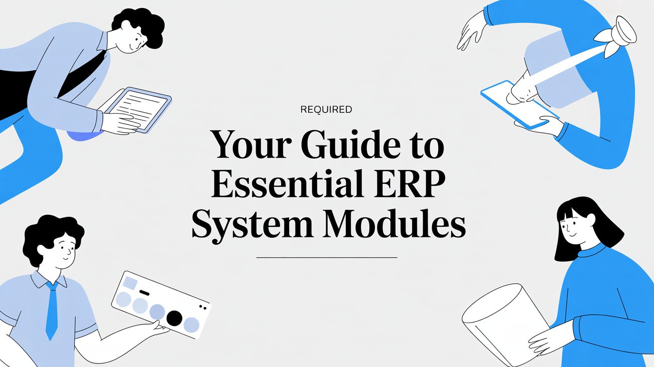 Your Guide to Essential ERP System Modules