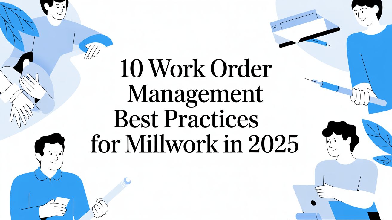 10 Work Order Management Best Practices for Millwork in 2025