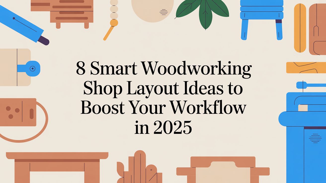 8 Smart Woodworking Shop Layout Ideas to Boost Your Workflow in 2025