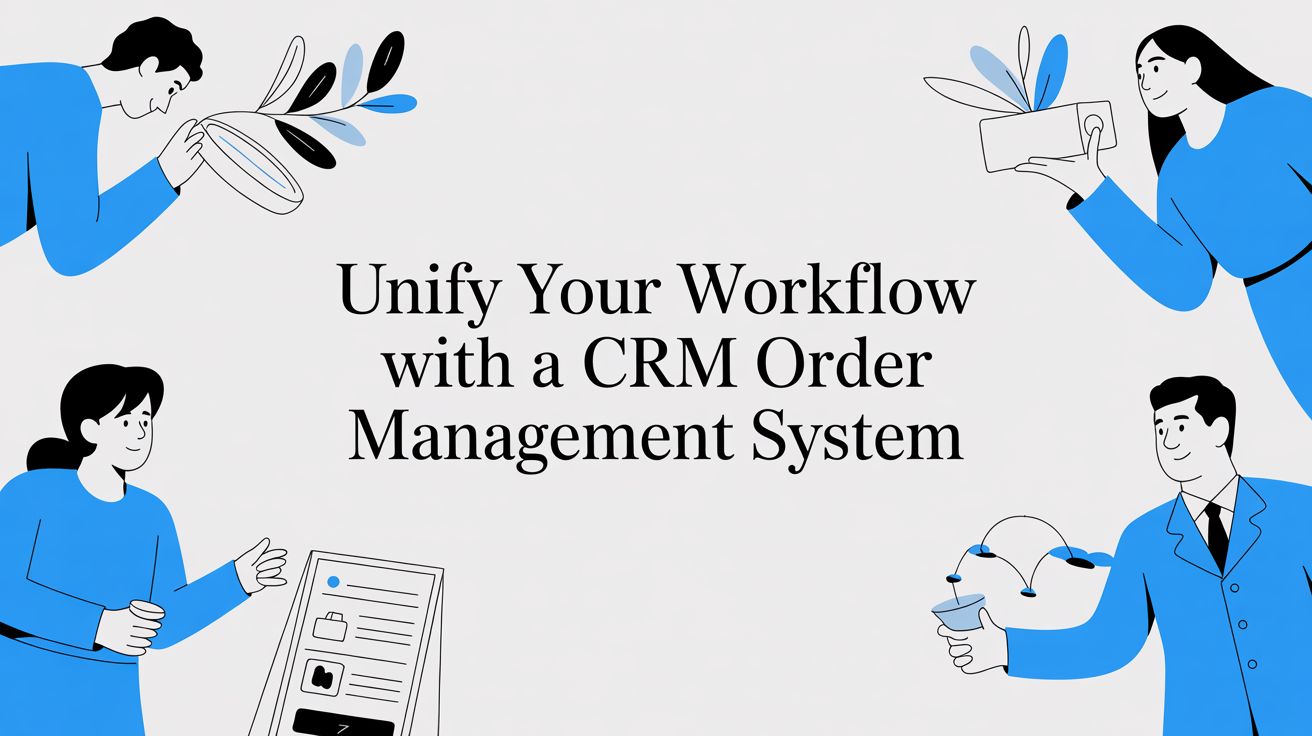 Unify Your Workflow With a CRM Order Management System