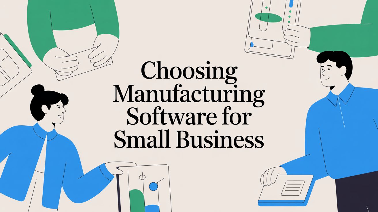 Choosing Manufacturing Software for Small Business
