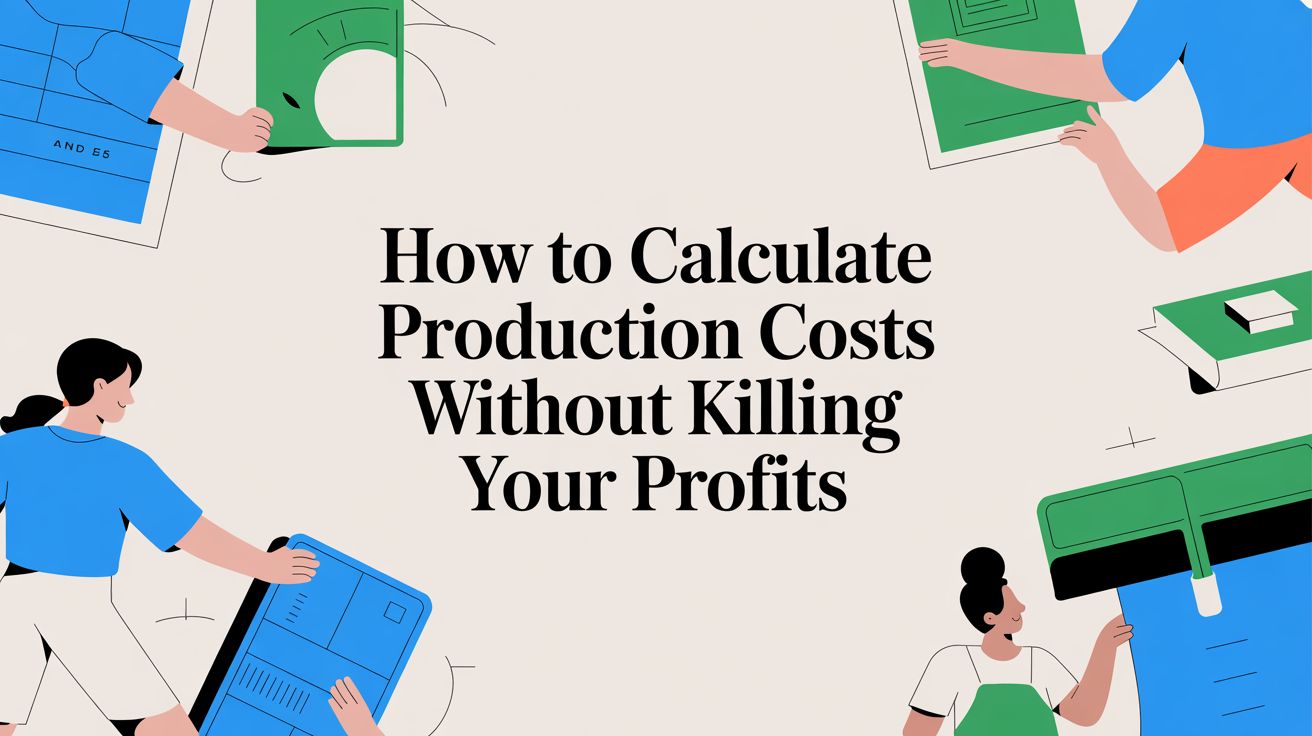 How to Calculate Production Costs Without Killing Your Profits