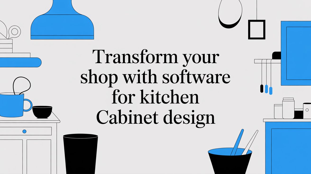 Transform Your Shop with software for kitchen cabinet design