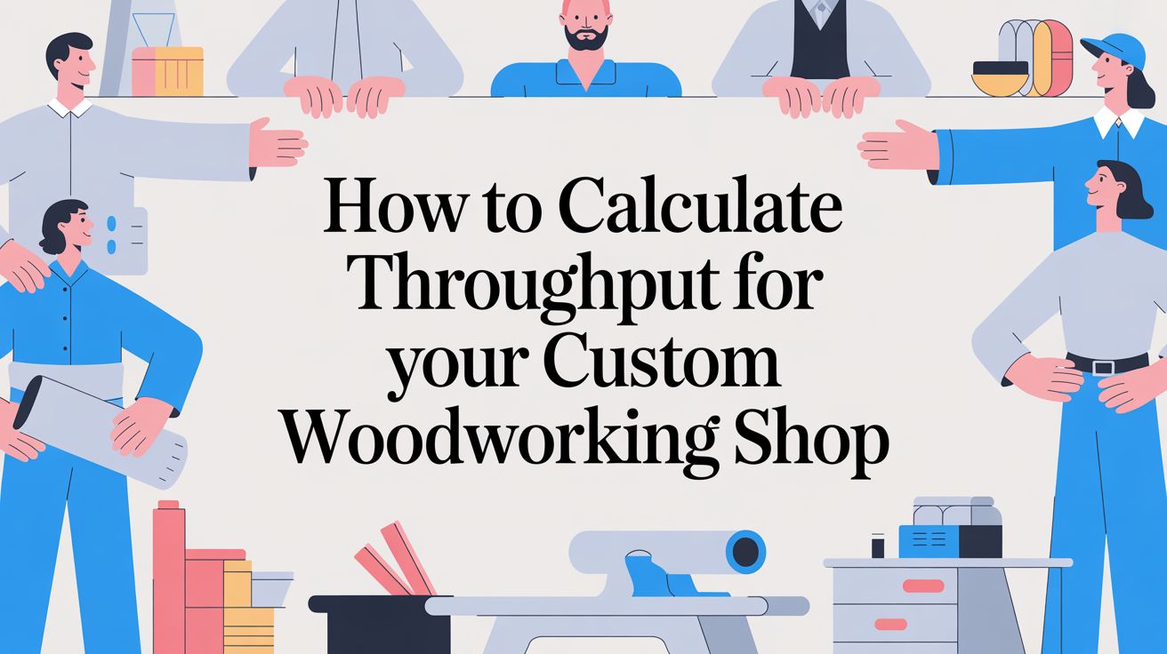 How to Calculate Throughput for Your Custom Woodworking Shop