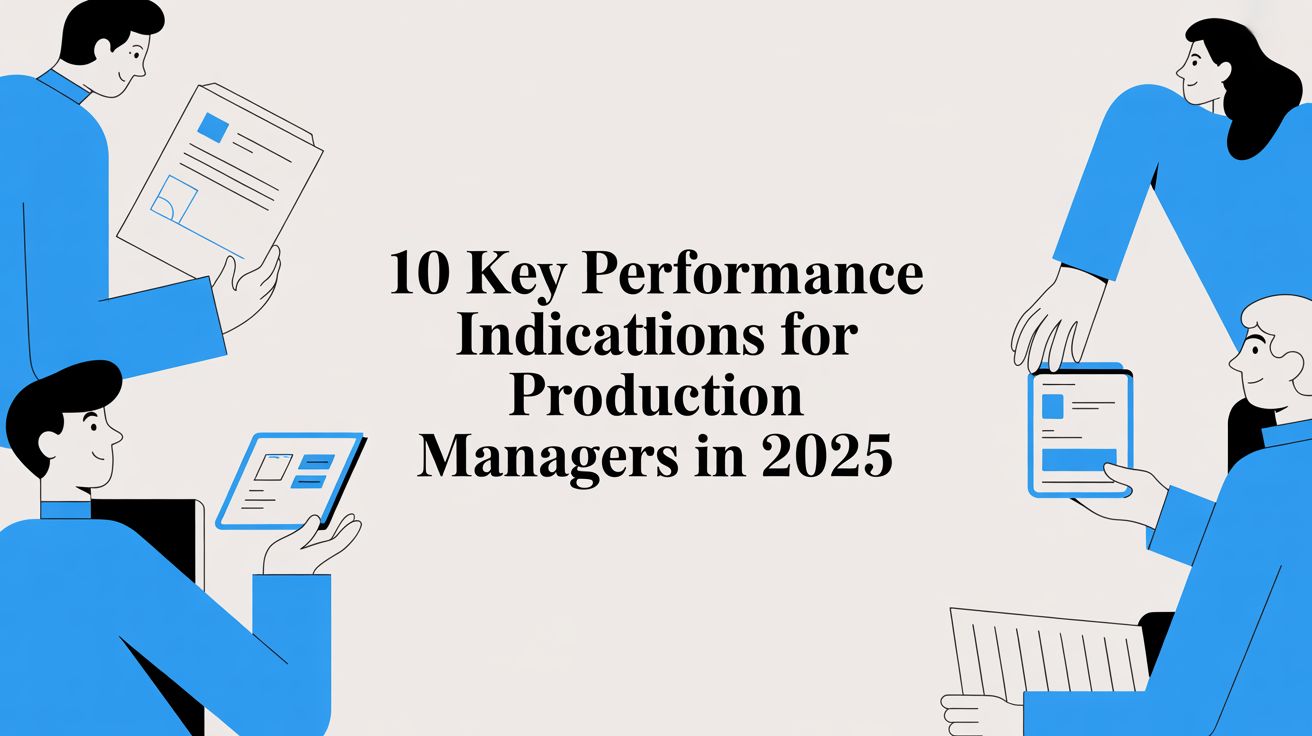 10 Key Performance Indicators for Production Managers in 2025