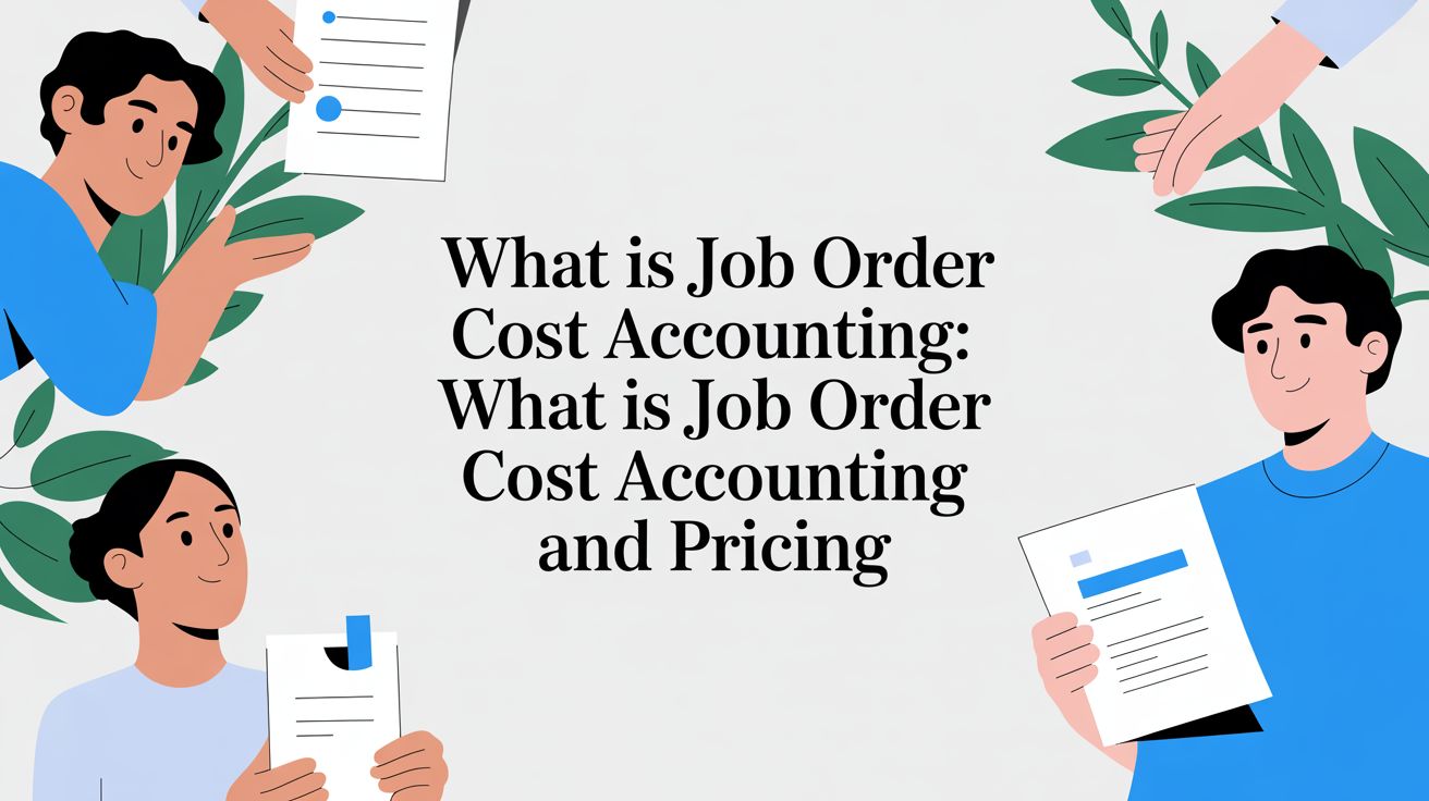 What is Job Order Cost Accounting: what is job order cost accounting and pricing
